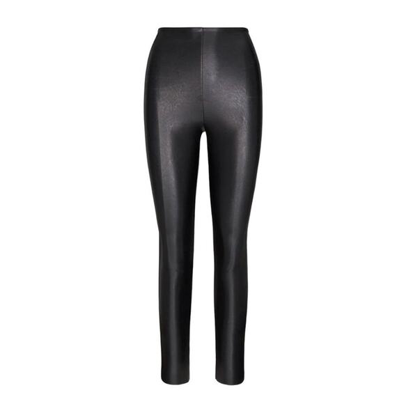 Commando Control Faux Leather Legging Black M - Picture 3 of 11
